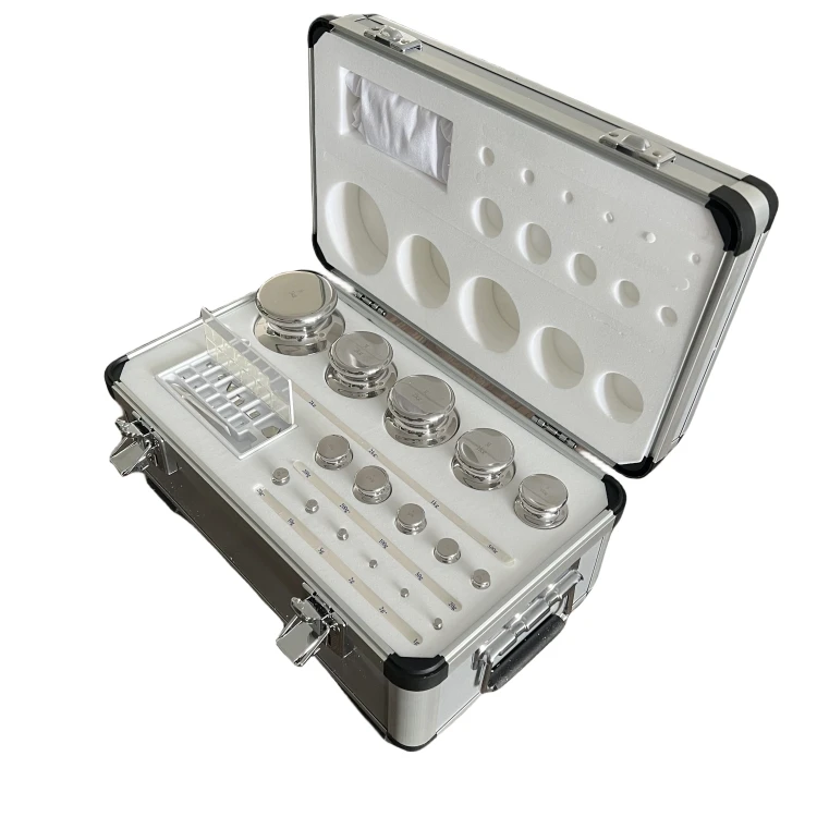 

Veidt Weighing E2 1mg-2kg Dead Tester Calibrator Precision Mass Standard 27pcs Stainless Steel Calibration Weight Set