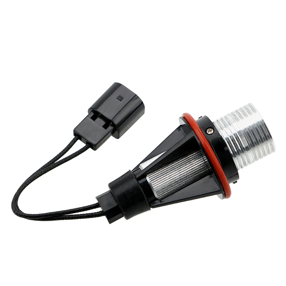 ل BMW E39 E53 E60 E61 E63 E64 E65 E66 E87 525i 530i xi 545i M5 خطأ مجاني مصابيح السيارة 2 قطعة LED عيون الملاك ماركر مصابيح كهربائية