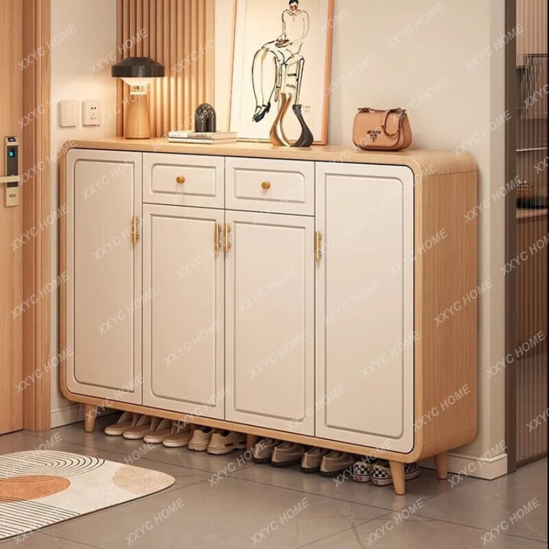 

Beautiful Storage Shoe Cabinet Metal Design Metal Tall Shoe Cabinet Modern Space Saving Armario Zapatero Furniture For Home