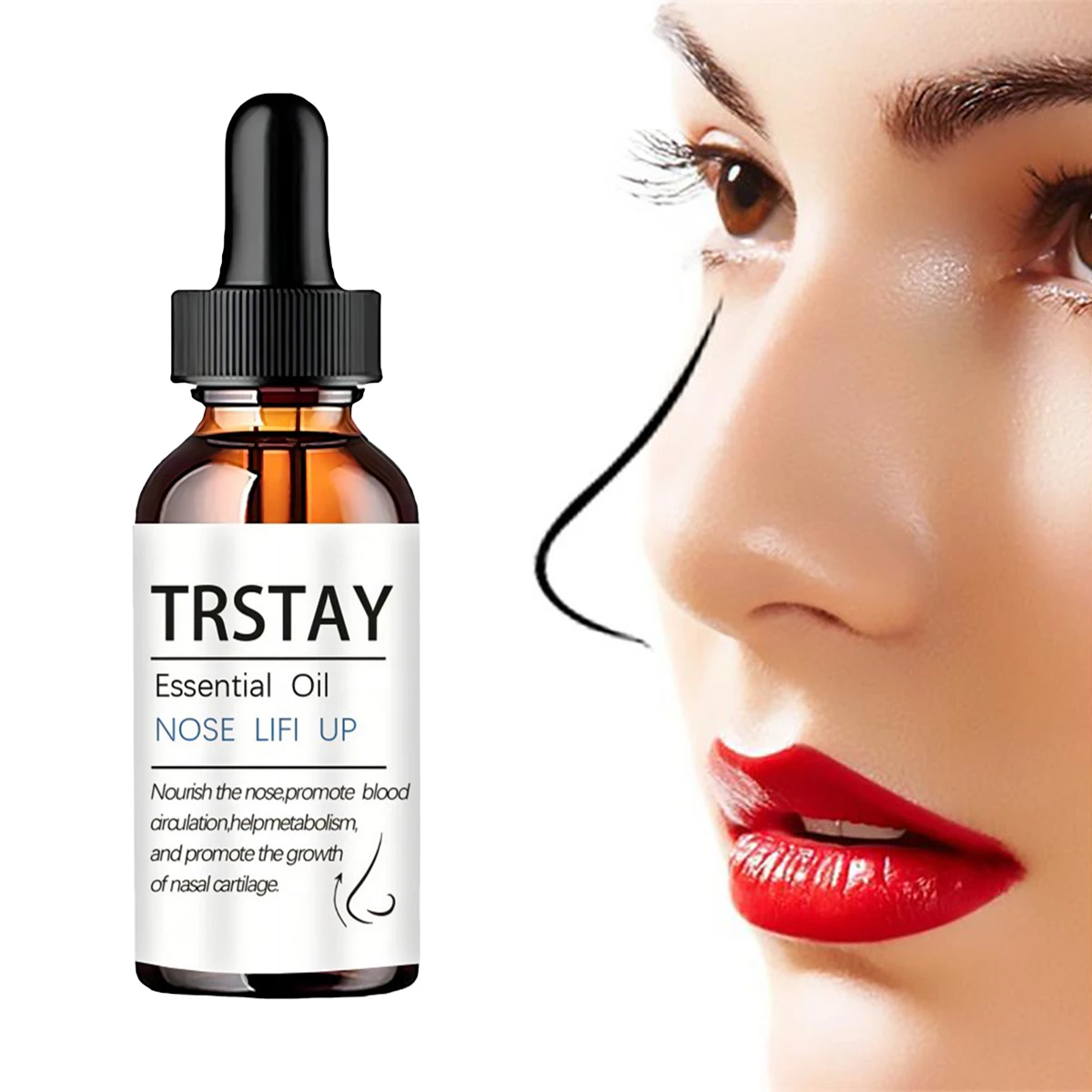 

TRSTAY New Arrivals Nose Lift Up Essence Oil Nose Shaping anti-aging shrinkage of pores Essence Remodeling Serum