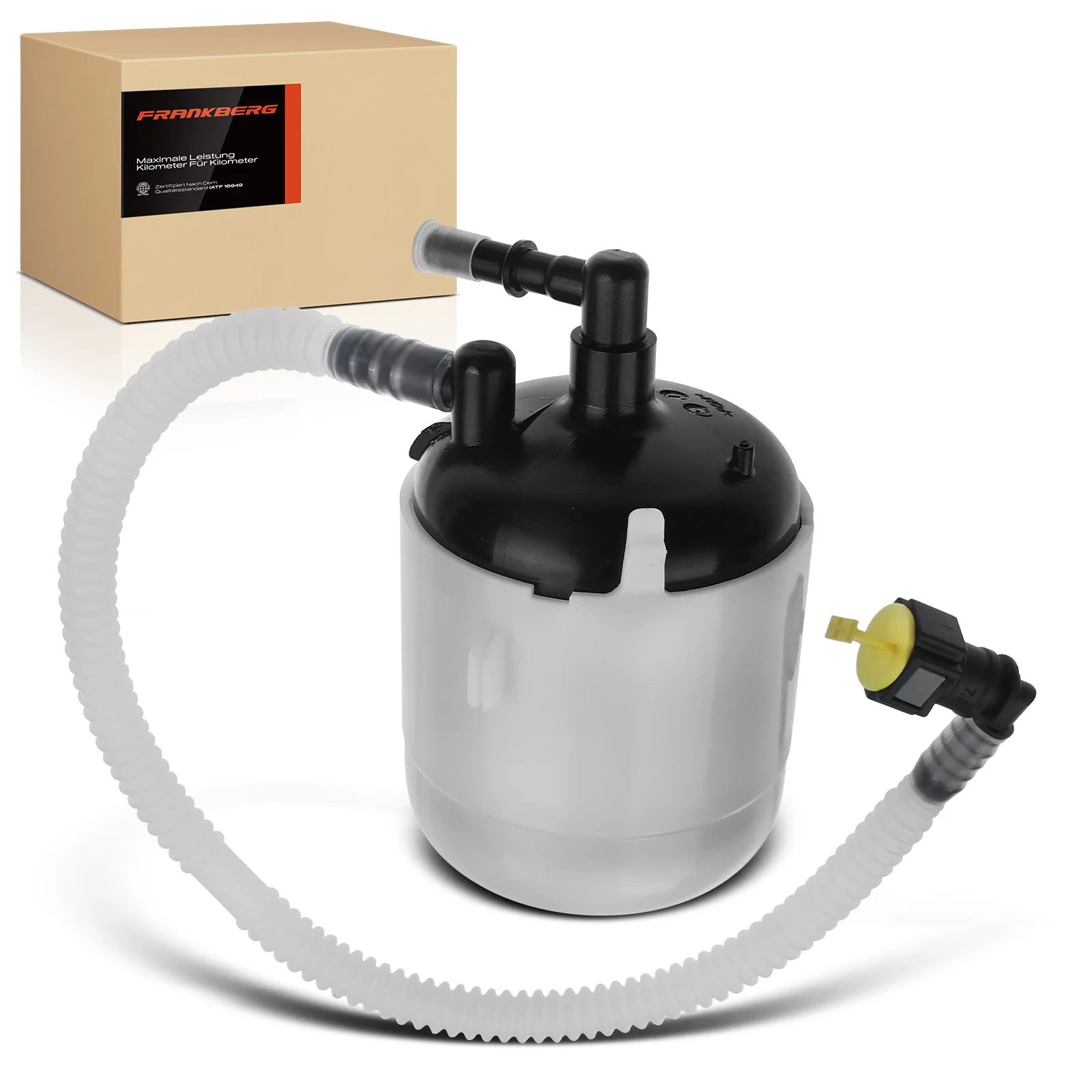 Frankberg 1x Brandstoffilter Benzinefilter voor Audi A8 4H2 4H8 4HC 4HL 2009-2018 0433035 4H0201511A