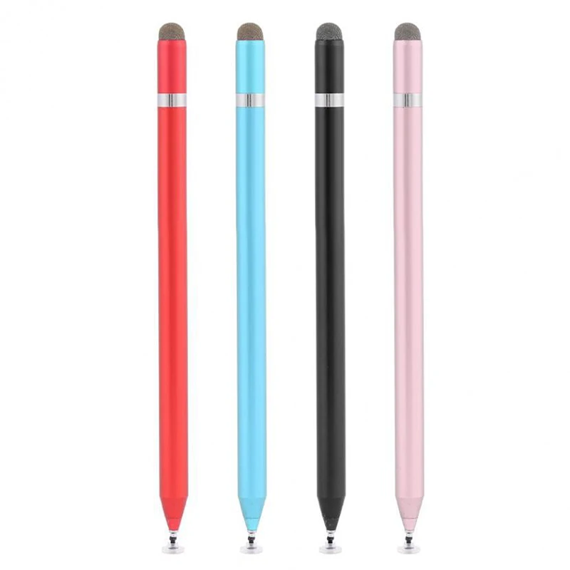 

100pcs Universal 2 in1 Stylus Pen Touch For Apple Pencil iPad Pro Air 2 Stylus Pens for Samsung Tablet iOS/Android Mobile Phone