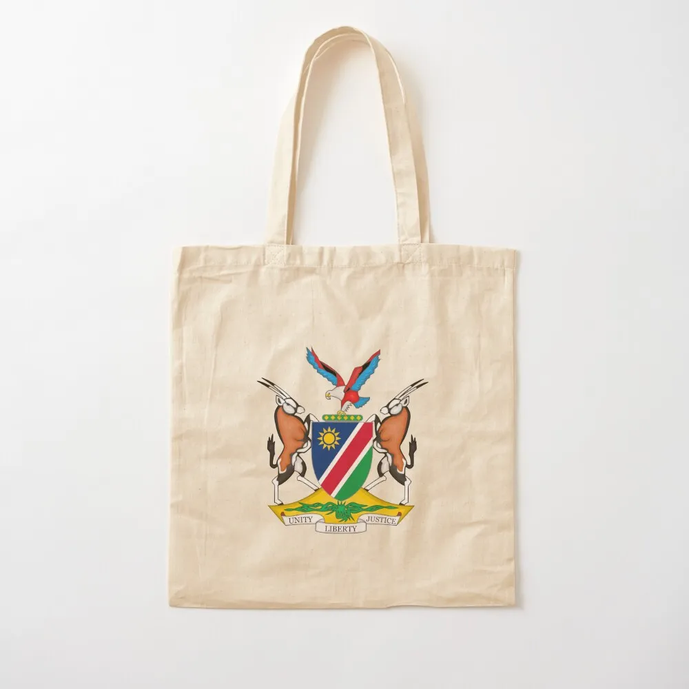 

Namibia Coat of Arms Tote Bag tote bags aesthetic Canvas bag for women shopper bags Canvas Tote Bag