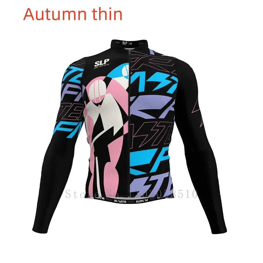 

SLP Мужской велосипедный трикотаж, летняя дышащая быстросохнущая велосипедная одежда, трикотаж для горного велосипеда с короткими рукавами Maillot Ciclismo Hombre