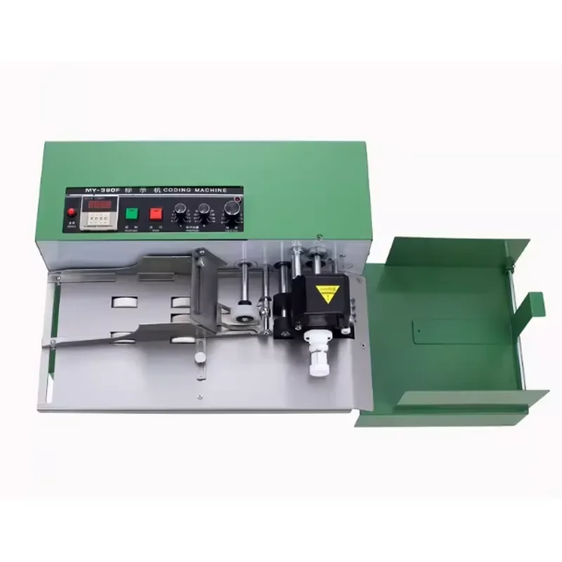 Electric Ink Wheel Expiry Date Coding Machine for Paper Automatic Solid Hot Stamping Batch Number Printer MY-380F