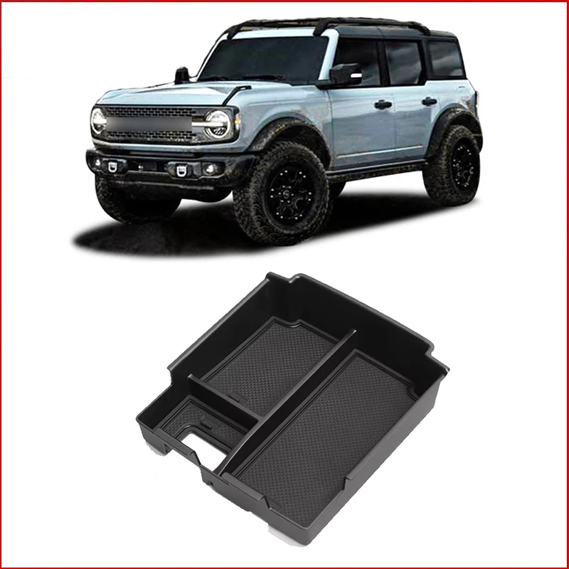 

Armrest Box For Ford Bronco 2021 2022 2023 2024 2025 Armrest Handrail Storage Content box Car storage car interior accessories