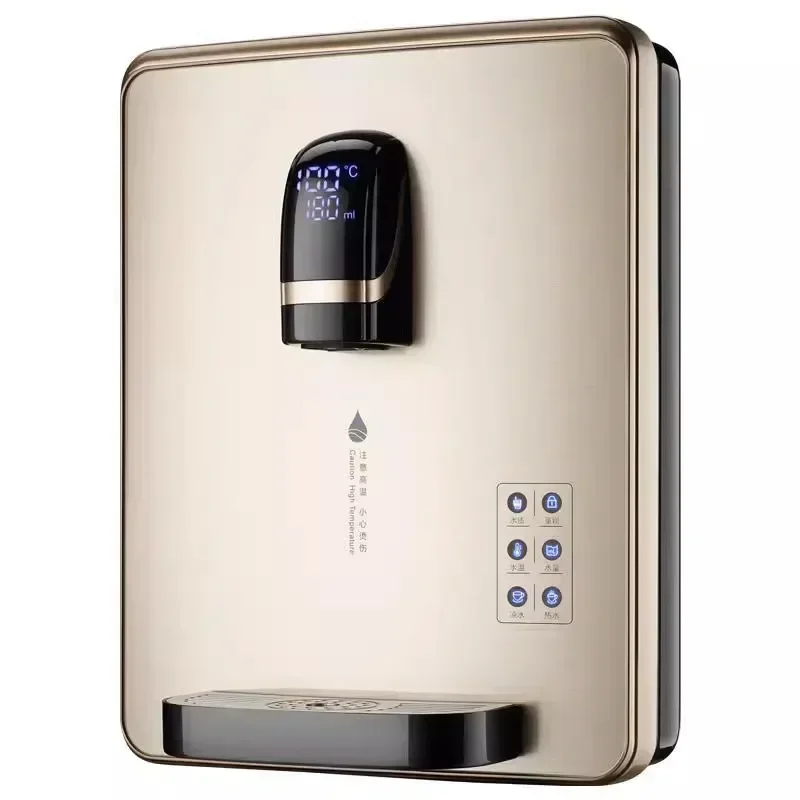 220v Upgrade Pipeline Machine Wall-mounted Household Cold And Hot No Gall Quick Heat Instant Hot Straight Drink Machine Water