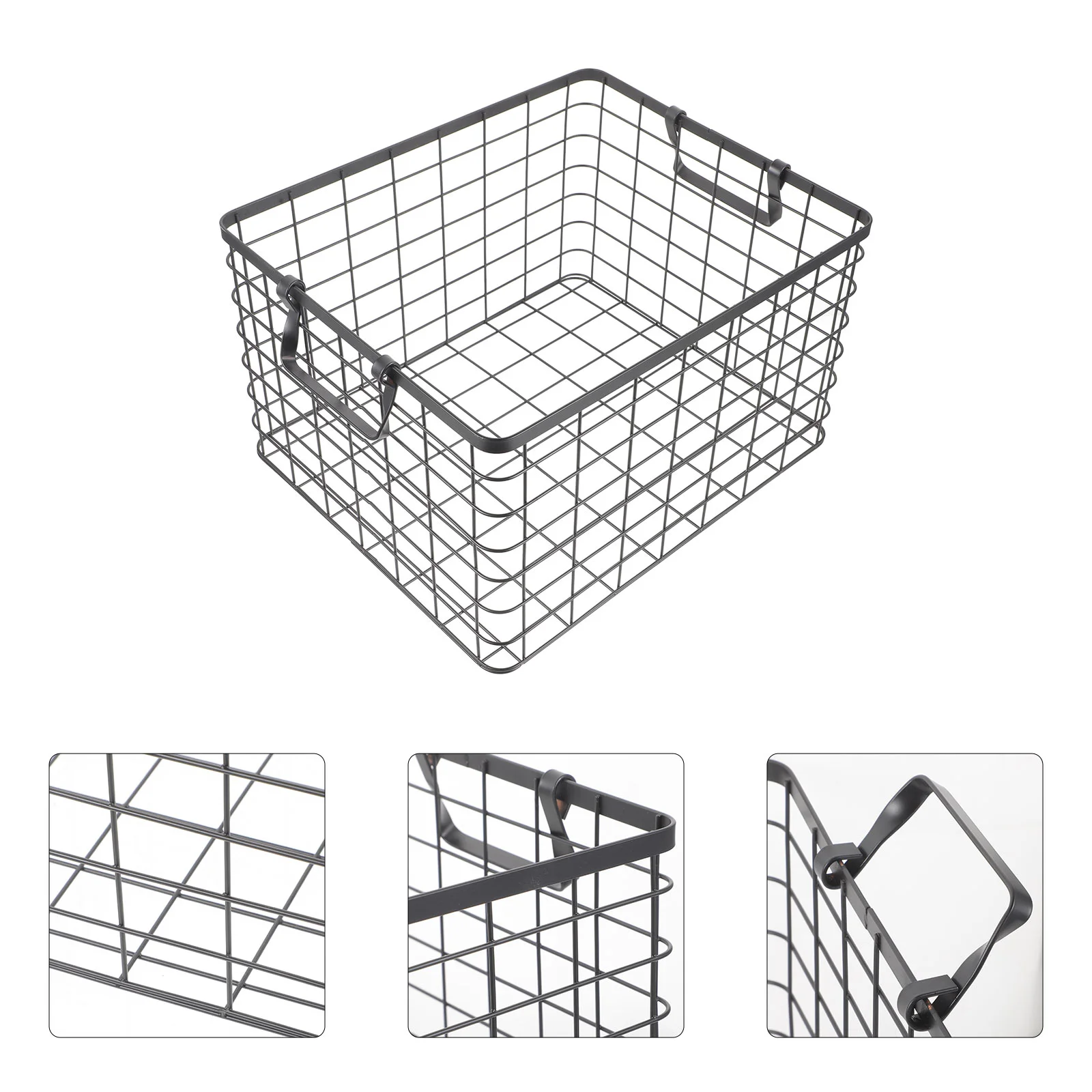 Country Iron Firewood Storage Basket Foldable Logging Carrier Other Baskets Organizer Outdoor