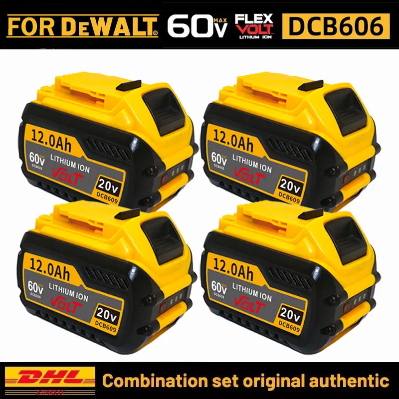 For DeWalt Battery 20V 6000MAh 18650 Lithium Battery power Tools DCB184 DCB200 rechargeable electric