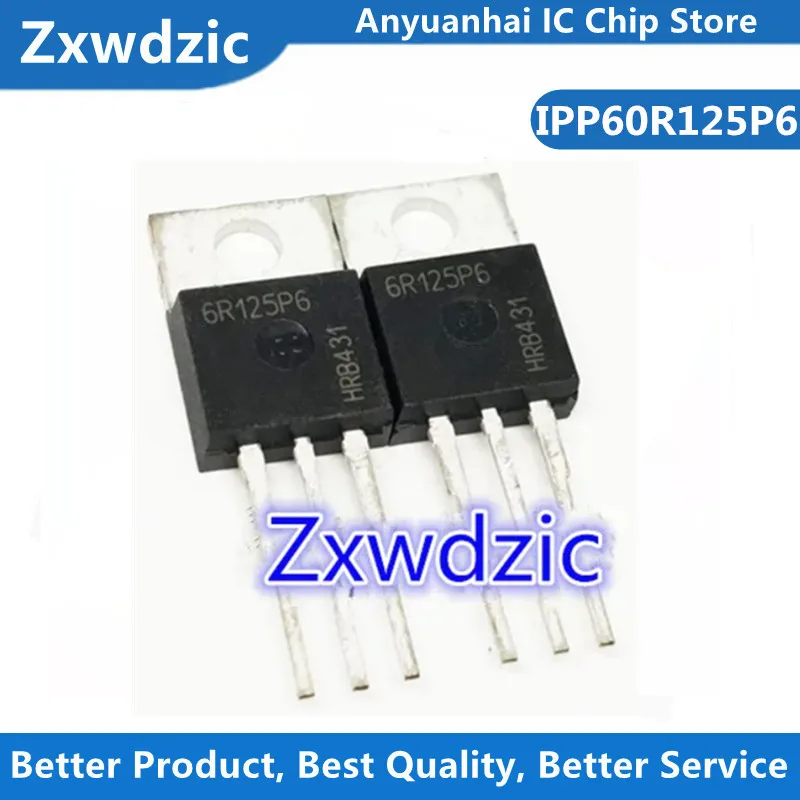 10pcs 6R125P6  IPP60R125P6 IPA60R125P6 IPW60R125P6 TO-220  Transistor