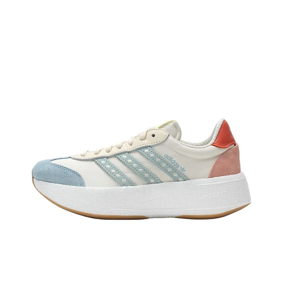 Adidas Originals CITY RNR Slip Resistant Abrasion Resistant Low top Casual Shoes Women's White JR8027