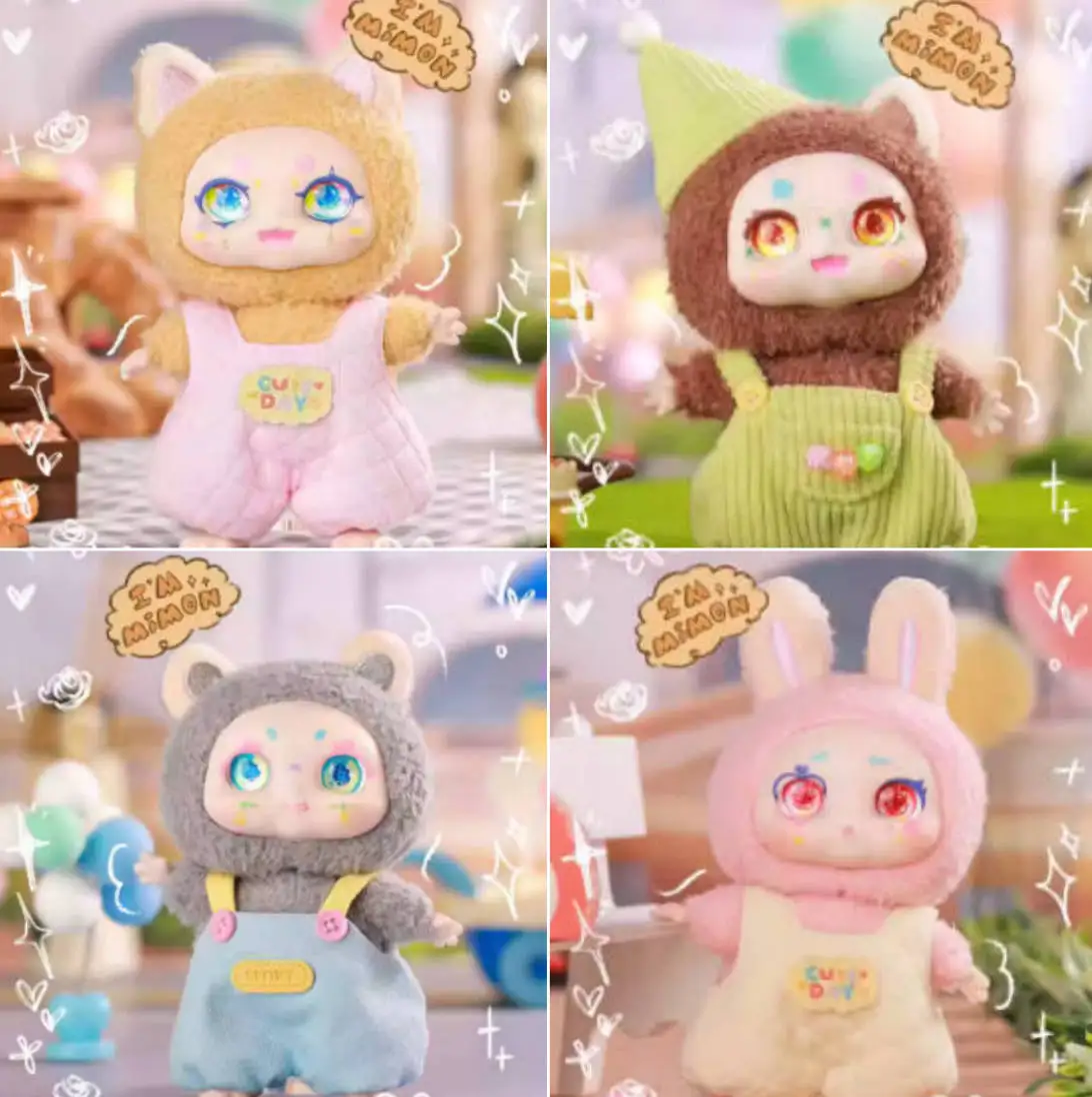 

Новая серия Kimmonmimon, слепая коробка, коллекционные куклы, модный праздничный подарок для девочек, украшения для офисного стола, игрушки, хобби