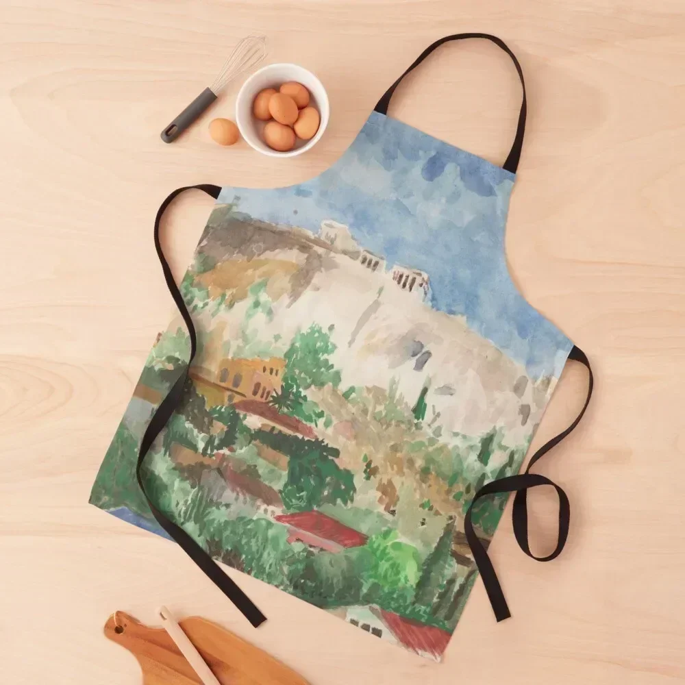 

The Acropolis Apron women's kitchens Kitchen Tools Hairdresser For Men Apron