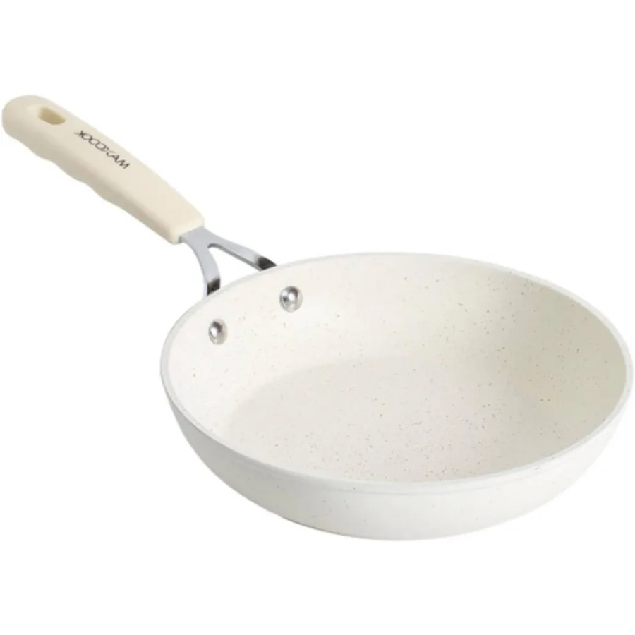 

Mini Nonstick Egg Pan 6.3 Inch Omelet Pan Small Single Serve Egg Nonstick Skillet Medical Stone Coating Cookware with HeatResis