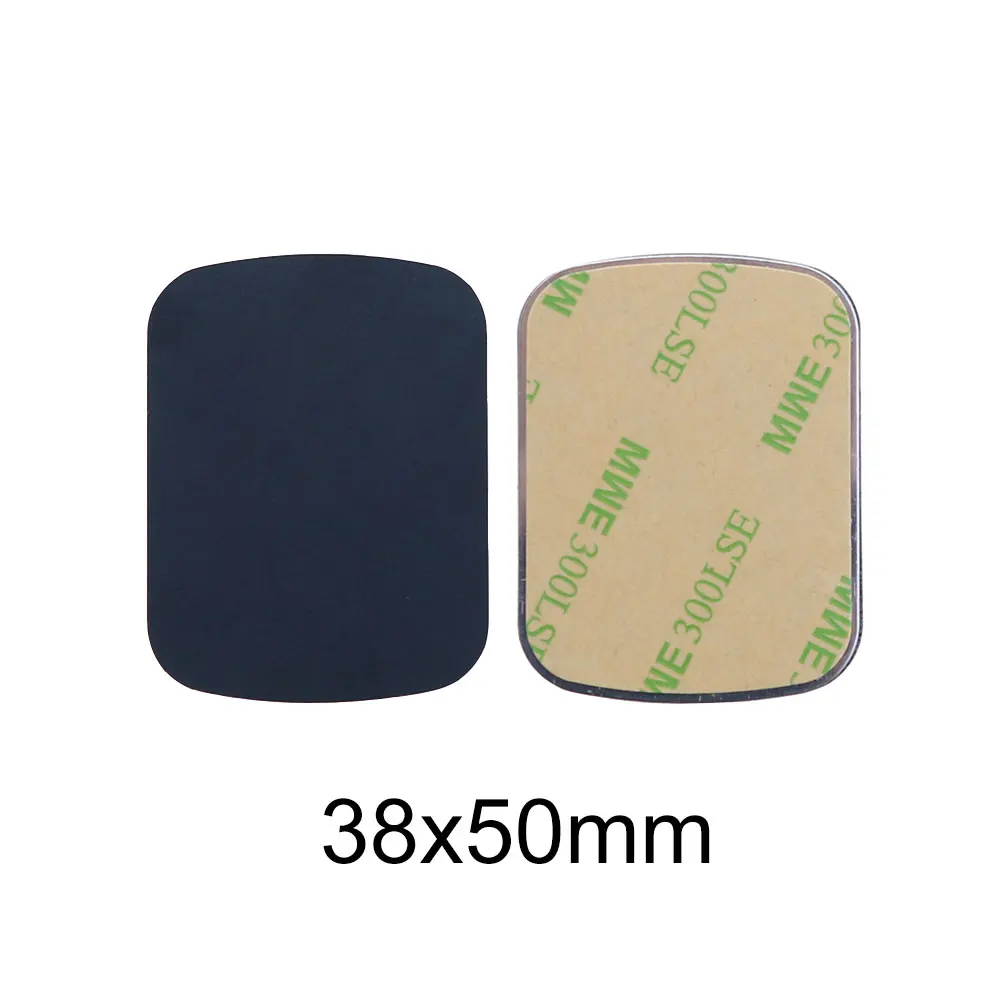 JCD 10 stücke Schwarz Magnetische Metall Platte Für Auto Telefon Halter Universal Eisen Blatt Disk Aufkleber Halterung Handy Magnet stehen