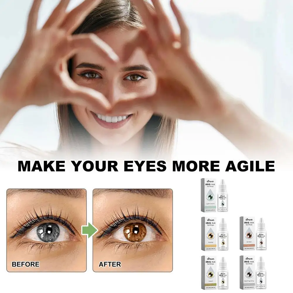 Color Changing Eye Drops Relieves Eyes Discomfort Blurred Vision Dry Eyes Itchy Clean Relax Massage Swelling Sore Eye Care