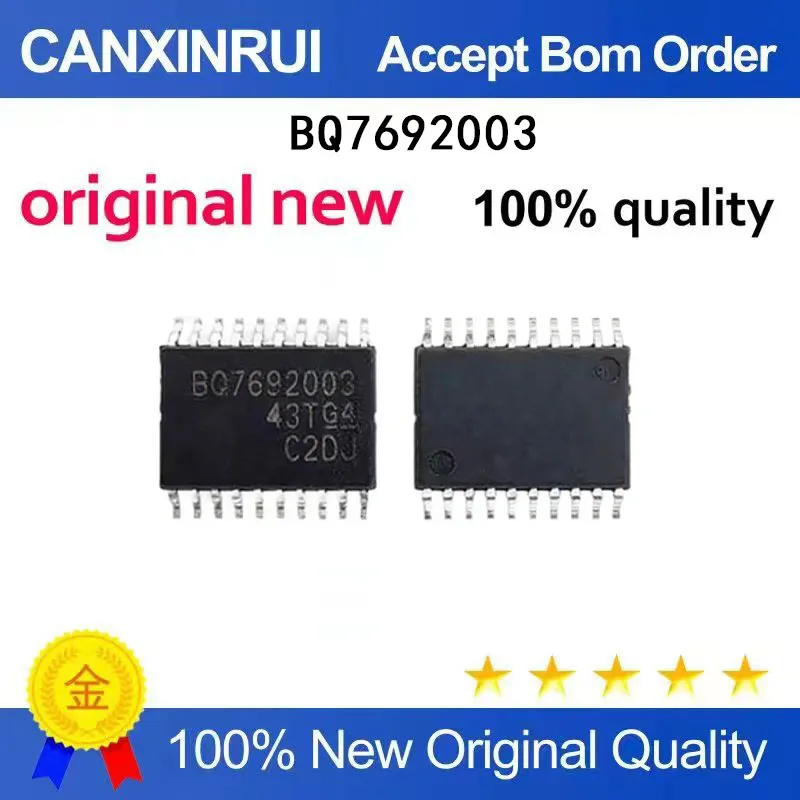

(5-100 Pieces) Brand new original BQ7692003PWR BQ7692003 SMT TSSOP20 power battery management chip