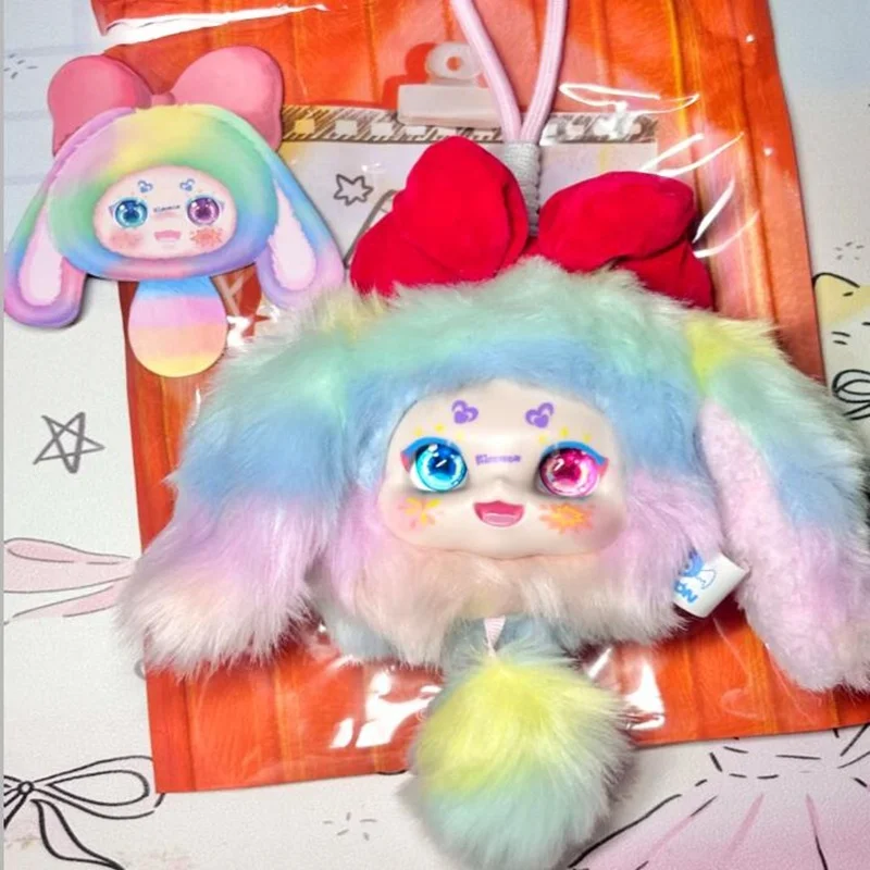 

Kimmon Blind Box The Small World Vinyl Series Action Anime Figure Mystery Box Toys Earphone Bag Backpack Pendant Birthday Gift
