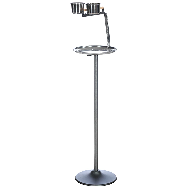 

Hot Sale Durable Iron Round Shape Parrot Stand