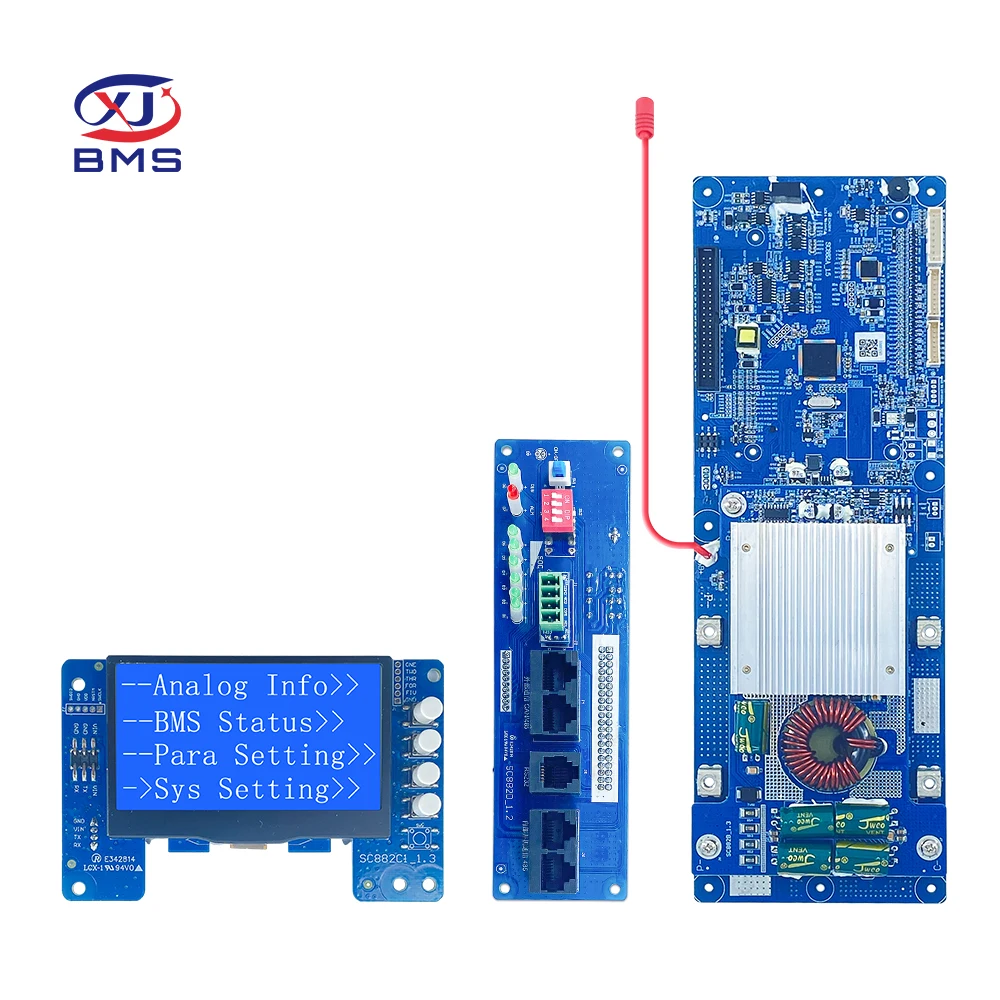 

XJ 12v/21v/100a Li-ion/Li-polymer Battery Protection Circuit Board 14s/48v BMS-High-Efficiency LMO Ternary Lithium Charger