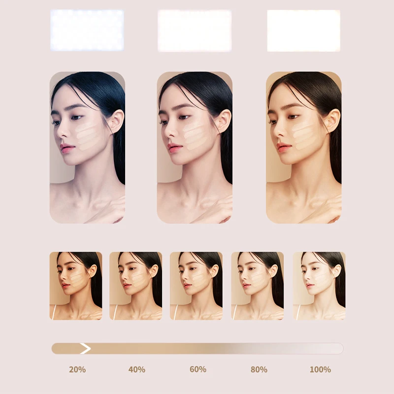 Magnetic Mobile Phone Fill Light Live Streaming Camera Beauty Light RGB Pocket Full-color LED USB Charging Photo Ambient Light