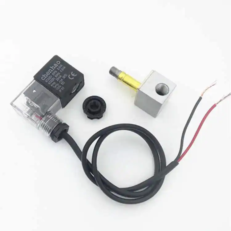 

Solenoid valve for oil-free air compressor One-way power cut-off Discharge valve