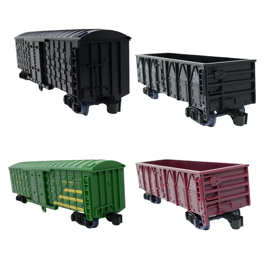 1:8 Simulated Train Model Toy China Series Gondola/Box Car Small Train - P65 Type Luggage Express Carriage for DIY Vehicle Toy