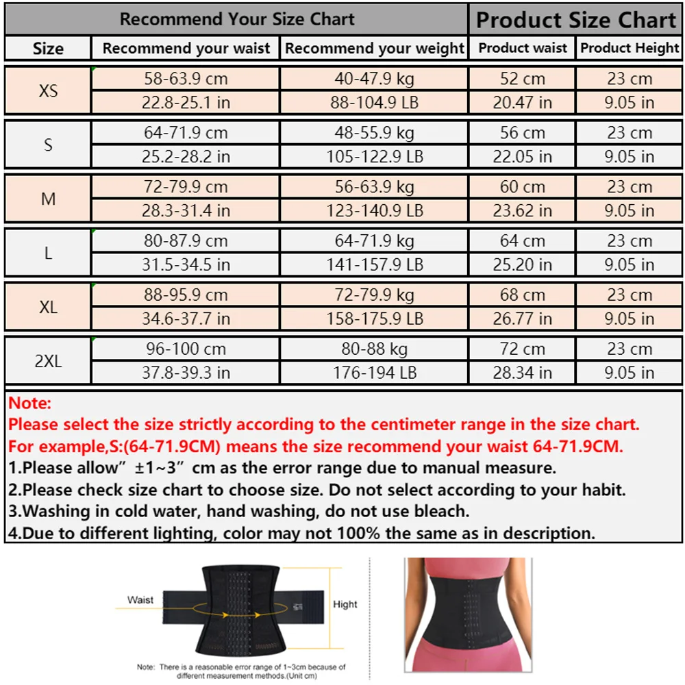 Waist Trainer Body Shaper Tummy Control Slimming Sheath Flat Belly Reductive Shapewear Women Corset Belts