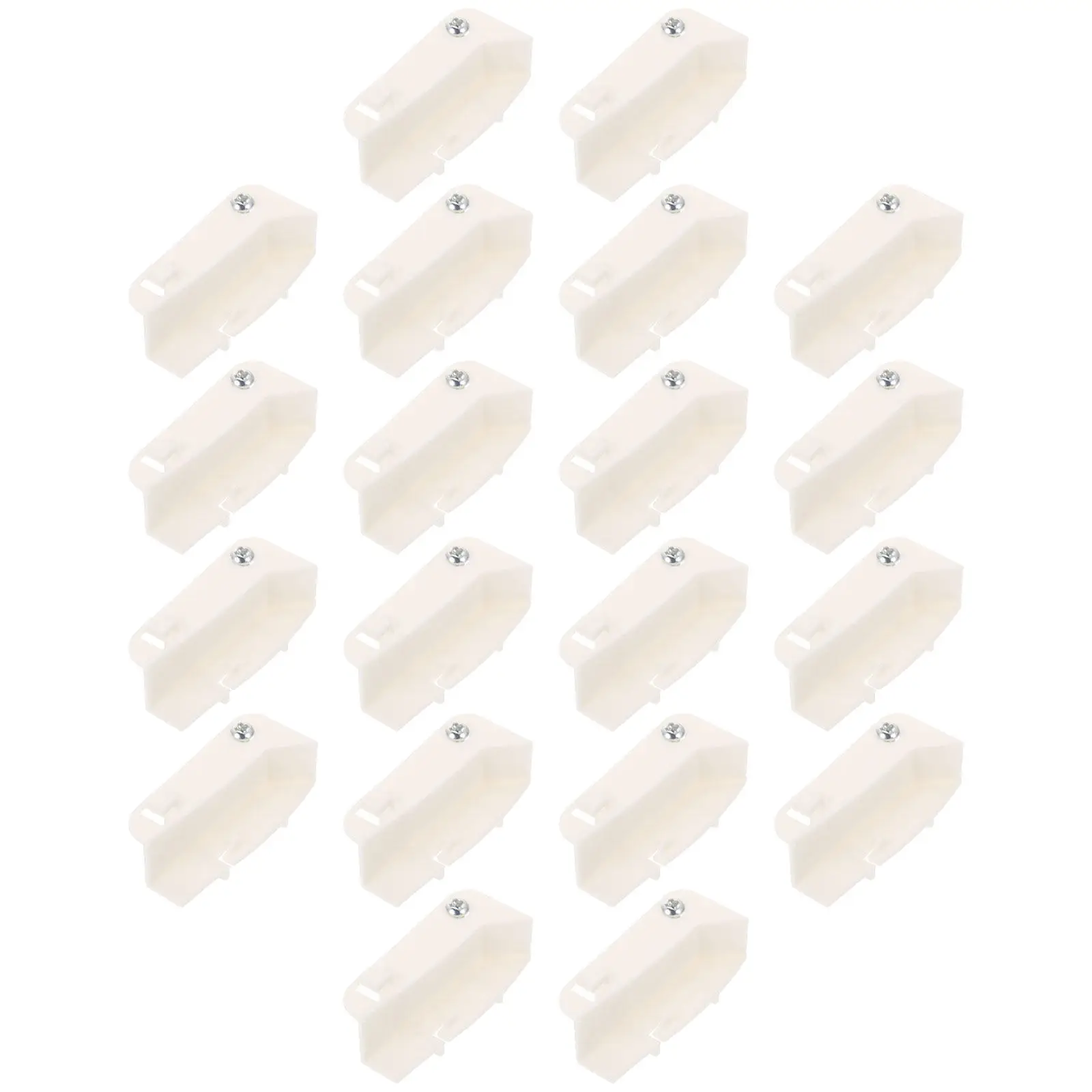 25Pcs Plastic Ceiling Light Buckle Heavy-Duty Rotary Clip for Lamp Shade Fastening Universal Fit Ceiling Lamp Holder Fixing