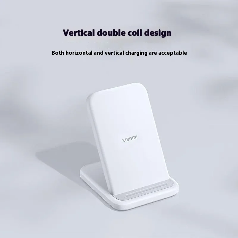 Xiaomi Mi 30W Vertical Wireless Charger Fast Charging For Xiaomi 14/13/12/11 Series For Redmi K70/K60 Series For iPhone Series