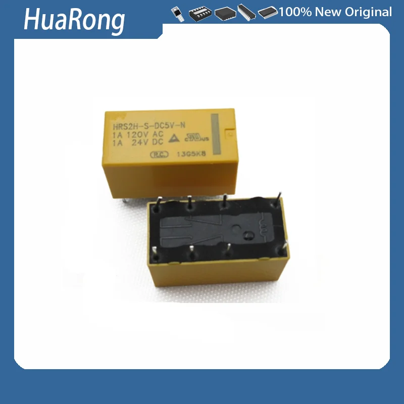 5Pcs/Lot  HRB1 HRS2H-S-DC5V  DC9V  DC12V DC24V-N  6PIN 8PIN