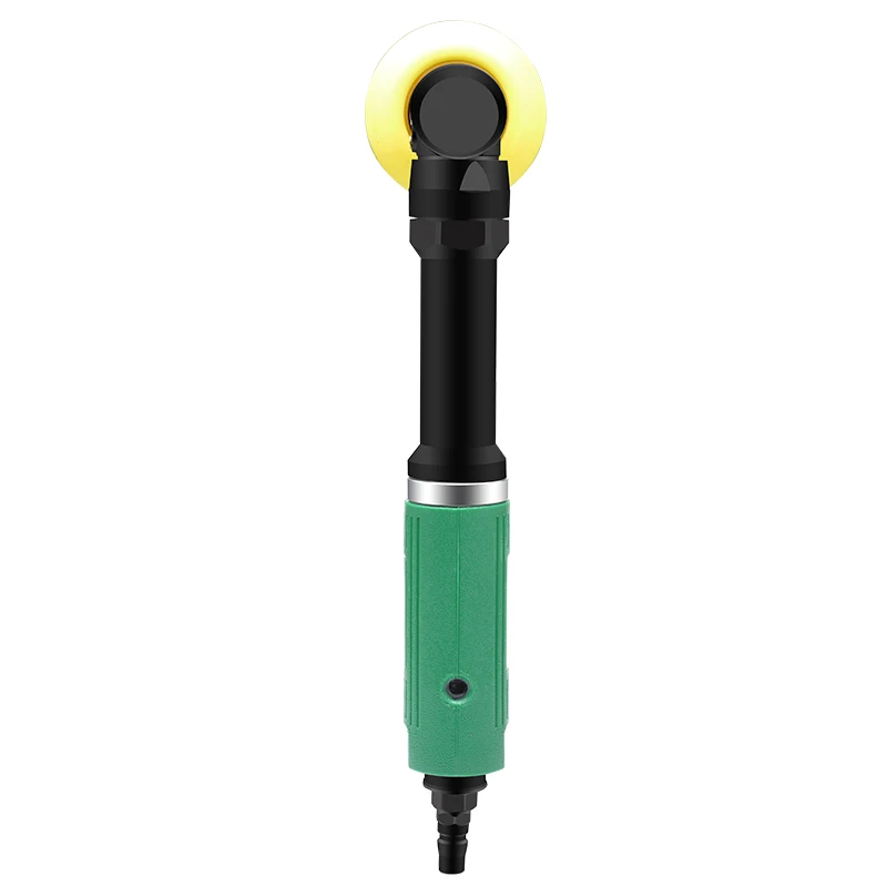 Pneumatic Extended Elbow Sander Right Angle 3 Inch Sandpaper Sanding Polishing Machine 75MM Air Grinder Polisher 15000RPM