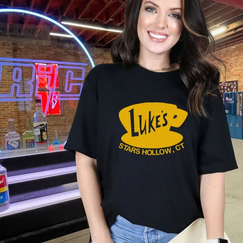 

2025 Printed T-shirt, Versatile Summer Short-sleeved Pure Cotton Loose Top, Niche European American Loose Half-sleeved for Women