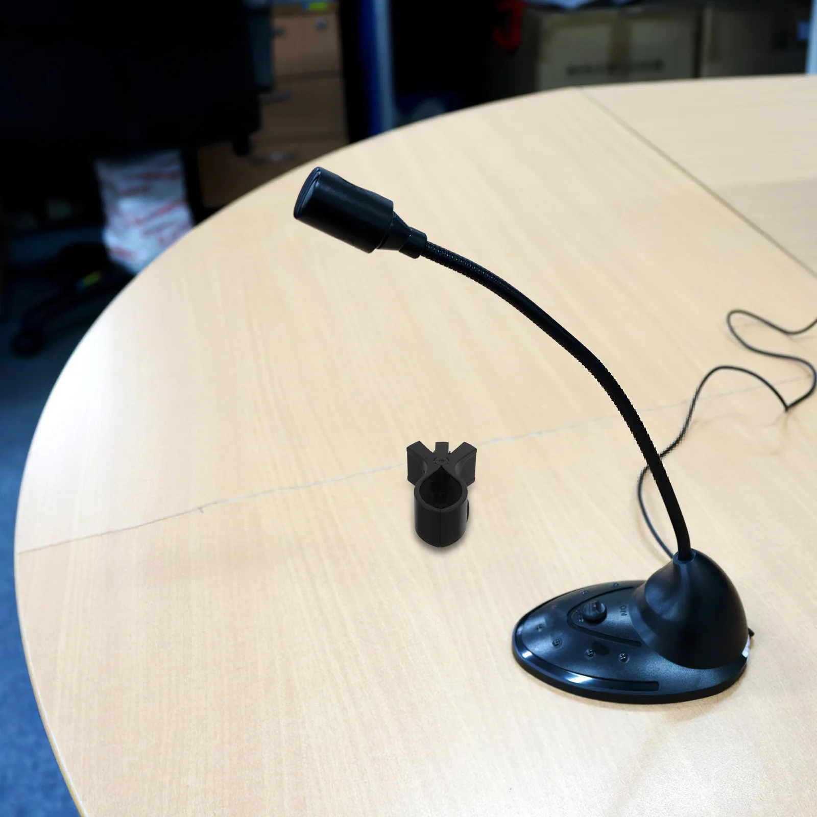 

3Pcs Universal Mic Clip Desktop Microphone Stand Clips Adjustable Shockproof Holder for Studio Podcast Recording Accessories