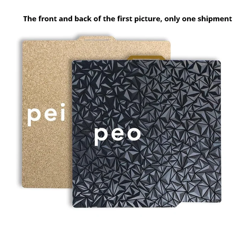 

Классический 3D-принтер PEO PEI, объединительная пластина для Bambu-Lab X1/X1C/X1E/P1P/P1S/A1, 257X257 мм, двухсторонняя пружинная стальная пластина PEO + PEI