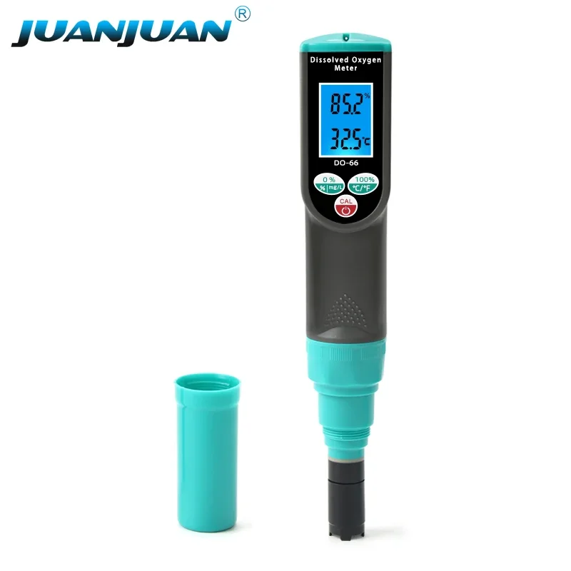 DO-66 Digital Pen Type LCD Display Water Quality Tester Dissolved Oxygen Meter for Aquarium Fish tank Aquaculture