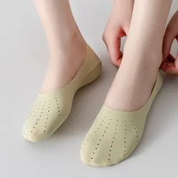 Socks for Women Summer Ultra-Thin Model Mesh Breathable Ship's Socks Traceless Invisible Soft Female Match High-Heeled Shoes