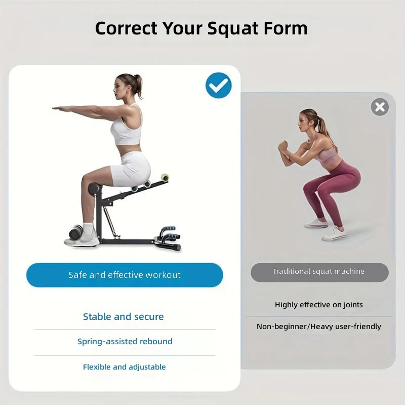 Iron Butt-Lifting Home Multi-Functional Squat Rack Abdominal Exercise Equipment Roman Chair Fitness Bench Universal Use