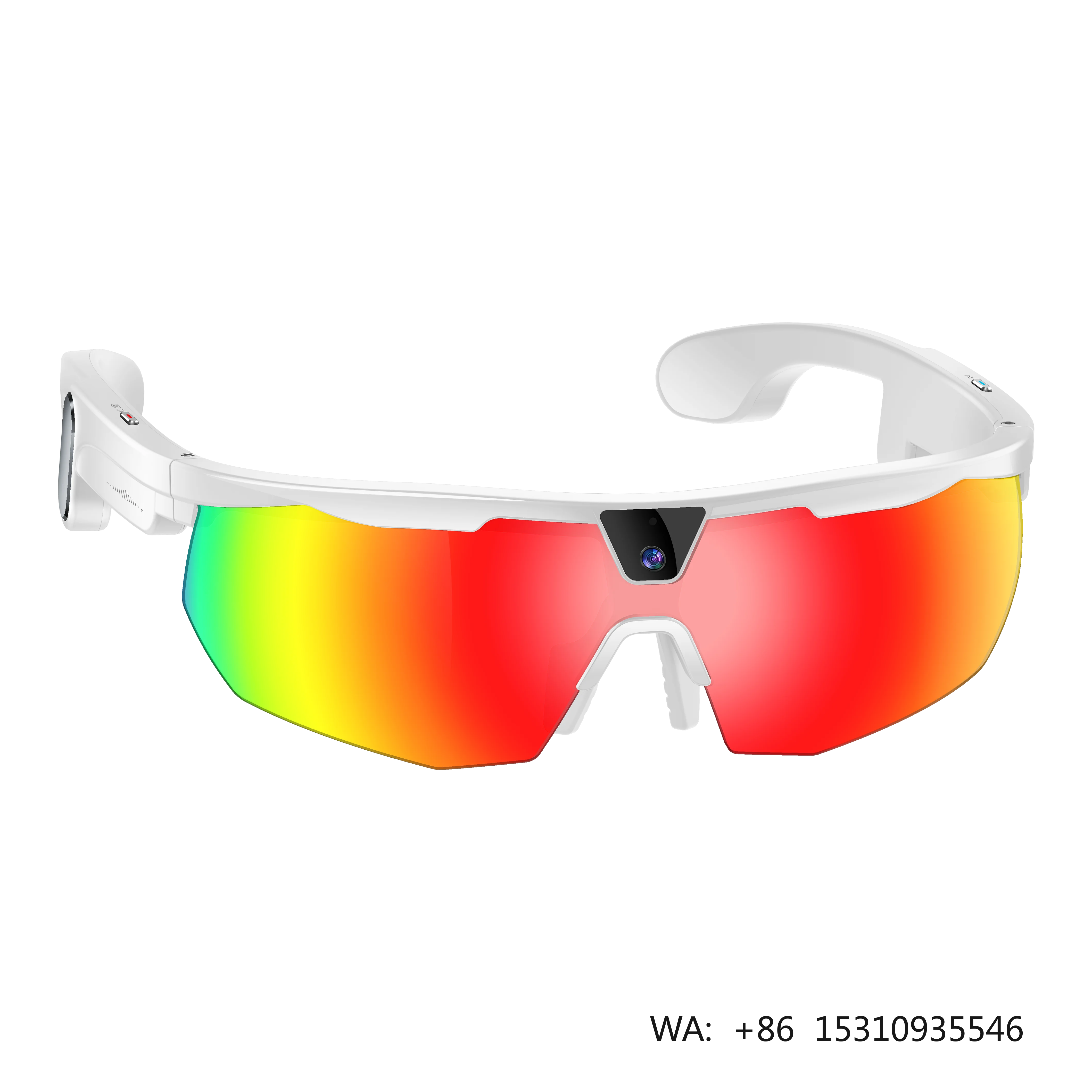 

Soft Elastic Temple Glasses Comfort Ear Wear Long Distance Cycling Sports Eyewear
