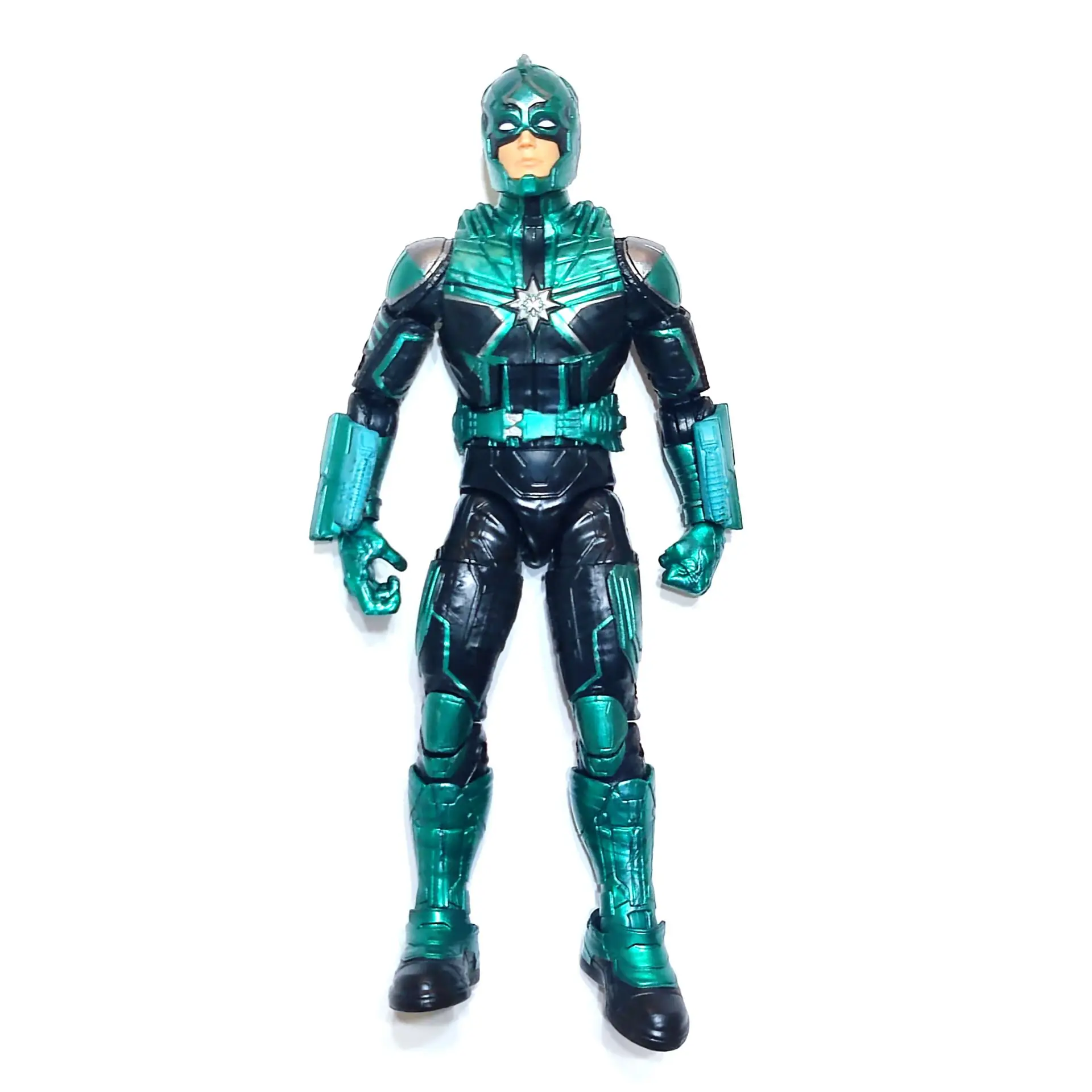Marvel Legends Captain Genis-Vell Starforce Commander Talos Grey Gargoyle Kree Sentry BAF Series 6" Loose Action Figure view 6
