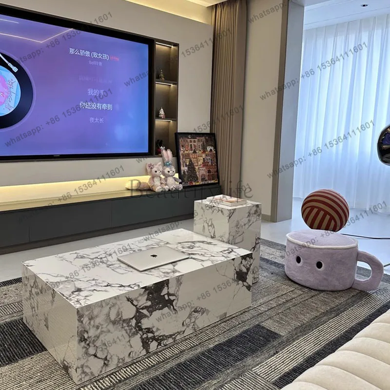 

Unique Luxury Coffee Table Marble Modern Eclectic Glam Coffee Table Living Room Italian Meubles De Maison Salon Furniture