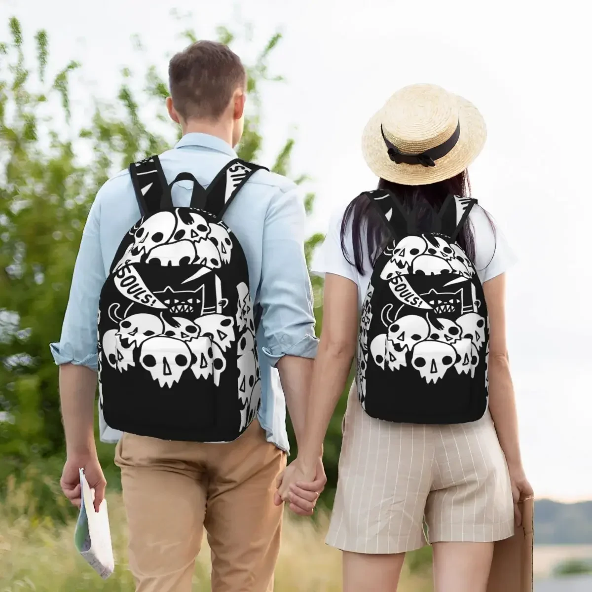 Student Unisex Radfahren Leichte Schultaschen Design Rucksack Geschenk
