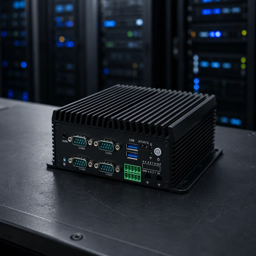 UNO Series Industrial Fanless Mini Computer With Intel i5-6300U Processor Dual LAN VGA Port M.2 SSD DDR3 DDR4 Support Soft Route