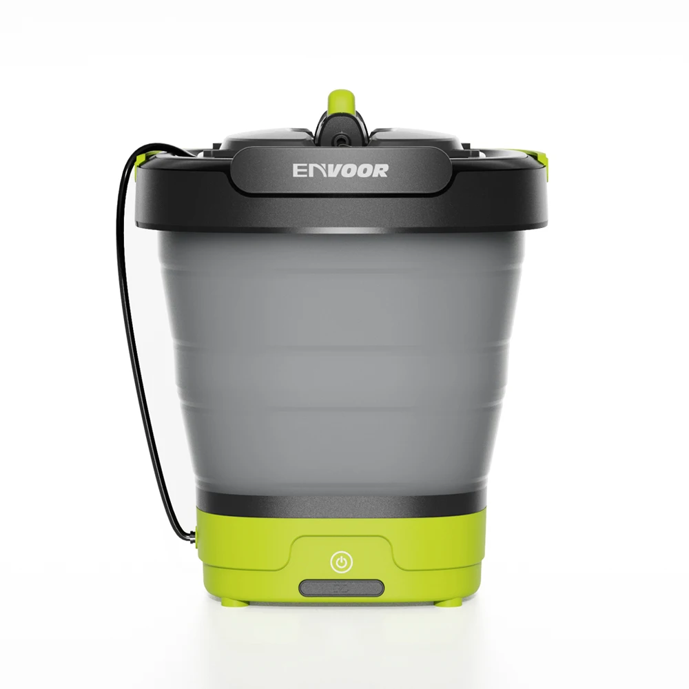 12V Water Tank Integrated Handheld Cordless Multifunctional Folding Bucket Cleaning Machine Type-C Portable Shower Watering Wash