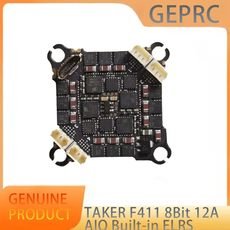 GEPRC TAKER F411 8Bit 12A AIO 42688-P Gyro for Buzzer and LED Light Function DIY RC FPV Quadcopter Replacement Accessories Parts