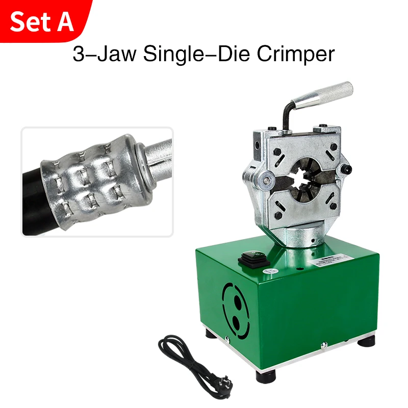220v Small And Portable Hydraulic Electric Crimping Device For Automotive Air Conditioning