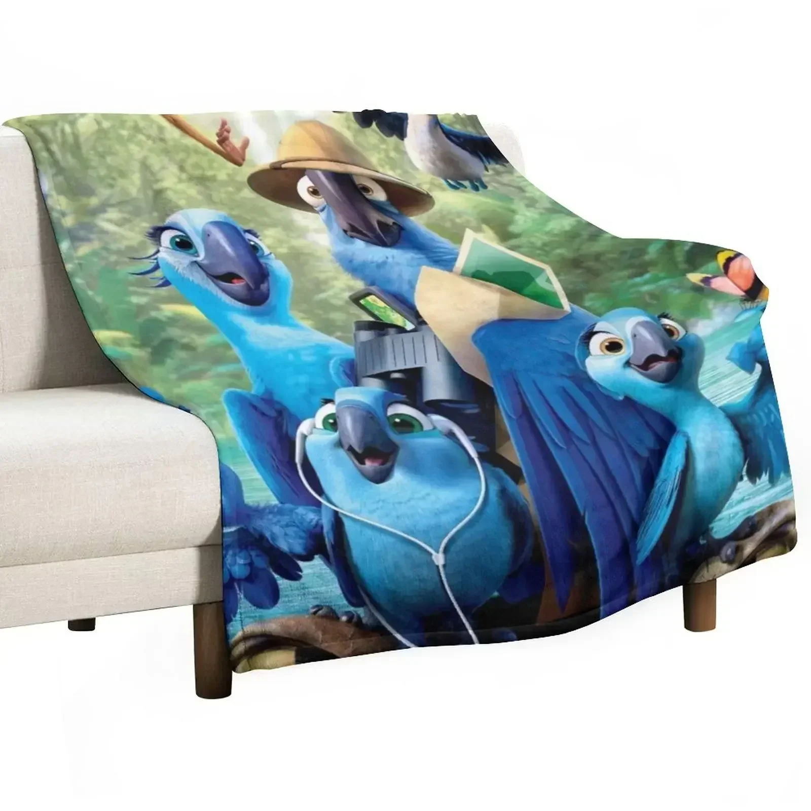 

RIO Throw Blanket Soft Big Bed Fashionable Blankets
