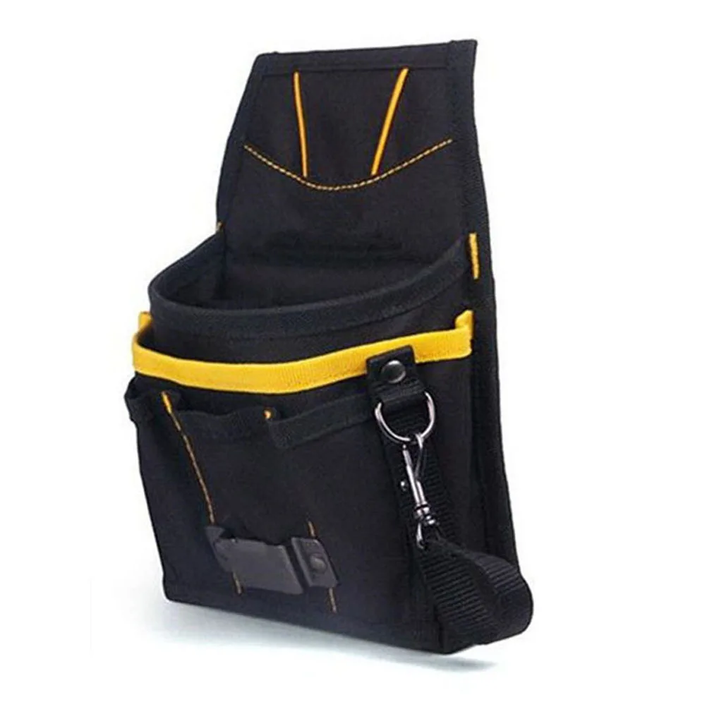 1 قطعة حقيبة الخصر حقيبة أدوات متعددة الوظائف أكسفورد تخزين القماش سعة كبيرة خفيفة الوزن عامل مجموعة أدوات حقيبة الترقق سيارة