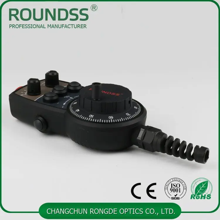 

RSG Handheld MPG Encoder (Multi-Axis Switching, Function Indicator) -Fanuc Compatible, Cost-Effective CNC Debugging Tool