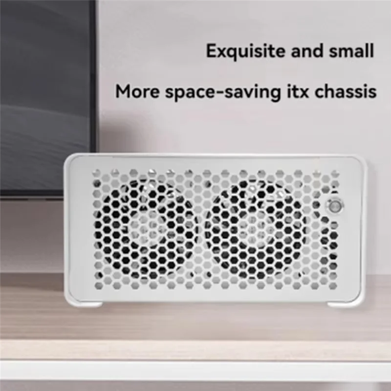 

ABSQ-Itx Case Shell Horizontal Small Chassis For Computer Office Solid And Beautiful Black